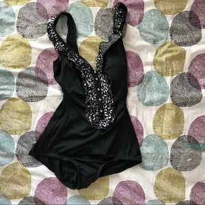 MAXINE OF HOLLYWOOD One Piece Swimsuit Black